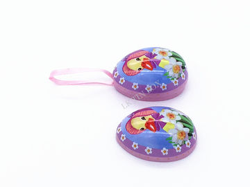 中国 バニーの耳 ISO9001 の承認の小さいイースター エッグのチョコレート・キャンディの金属の缶 サプライヤー