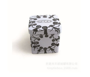 中国 カスタマイズされるを用いる長方形の錫箱を包む食品等級茶のために印刷されて サプライヤー