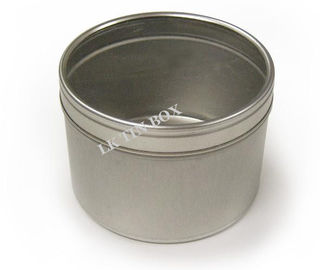 中国 75 のグラムの蝋燭の缶のふたの蝋燭 Ps の窓のために包む円形の缶 サプライヤー