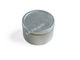明白な金属のポリ塩化ビニールの窓 D 95 * 63mm が付いている円形の継ぎ目が無い蝋燭の缶 サプライヤー
