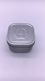 中国 健康プロダクトCYMK色のための医学の貯蔵の正方形の錫箱 サプライヤー