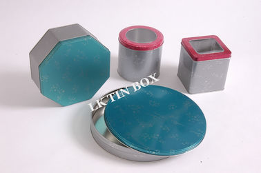 中国 贅沢なビスケットのふたによって印刷される積み重ね可能の円形のビスケットの錫、金属の錫の容器 サプライヤー